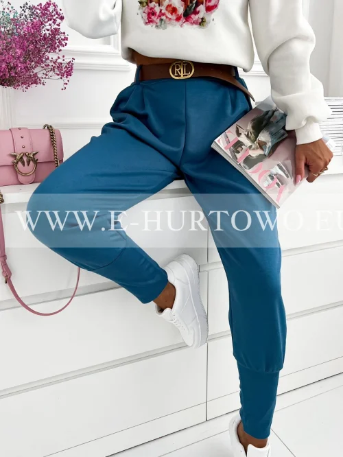 Spodnie damskie E33085