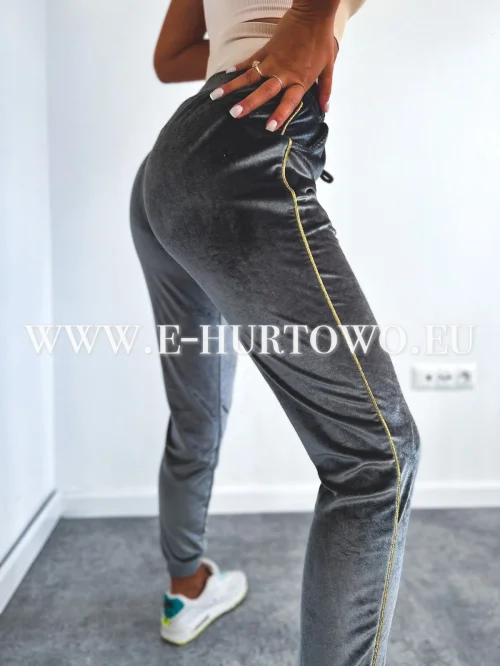 Spodnie damskie welurowe LLT8336