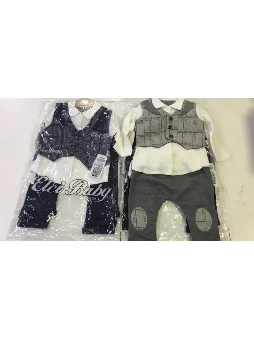 Komplet dziecięcy F1001 (1-3L) Granat