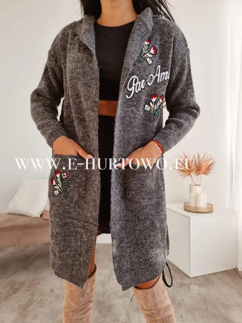 Narzutka swetry damskie SG6955