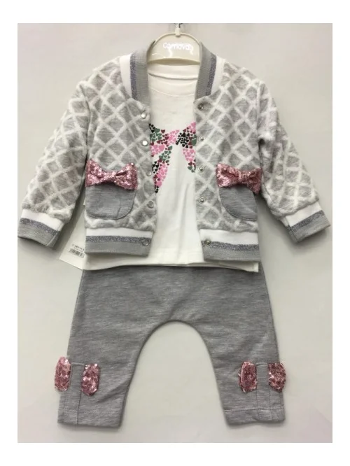 Komplet dziewczęcy CAR 318 (68-80) 1