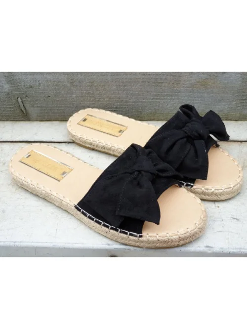 Klapki damskie A648 BLACK (36-41)