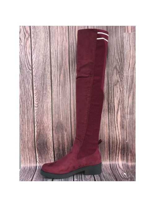Obuwie damskie E5136 WINE