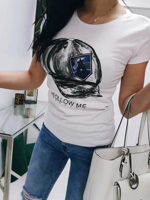 Bluzka damska BASIC MOT256(S-XL)