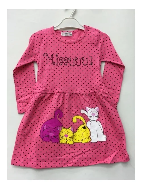 Sukienka dziewczęca AT13091-0 (1-4) 3