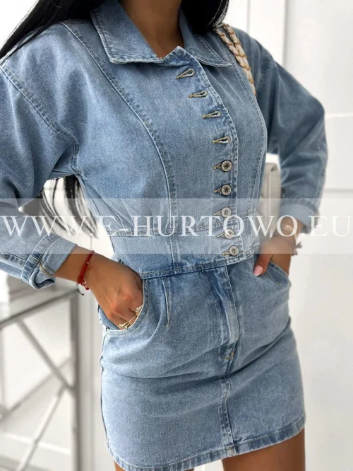 Sukienka damska jeans SDG3042
