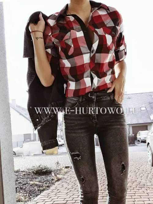 Koszula damska EUC4545 (S-2xl)