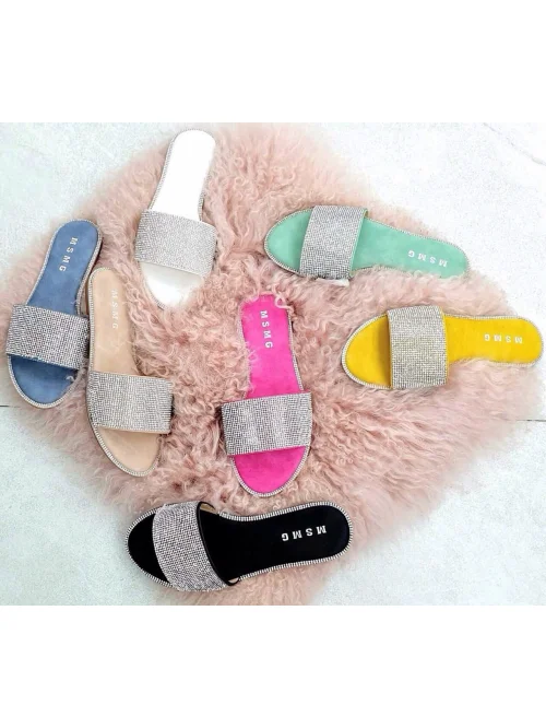 Buty damskie klapki MI011