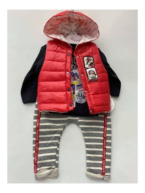 Komplet chłopięcy HP 0255 (6M-18M) 2