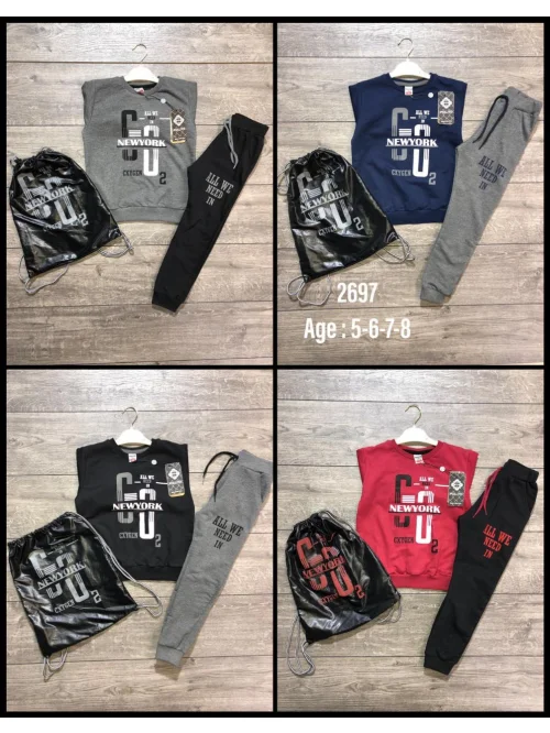 Komplet chłopięcy 2697 (5-8L)