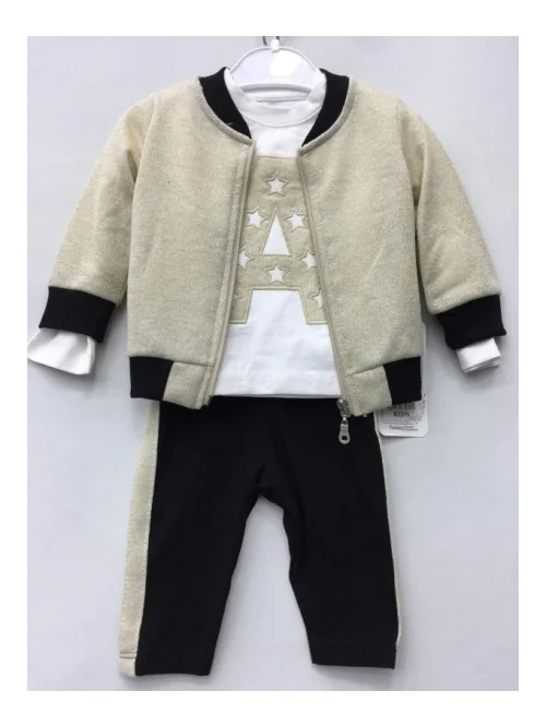 Komplet dziewczęcy CT09031 (6M-18M) 1