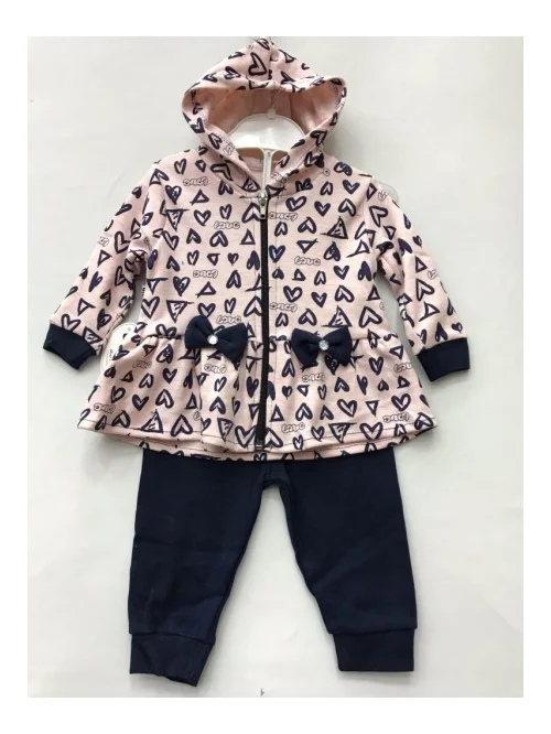 Komplet dziewczęcy BBC 0537 (68-80) 2