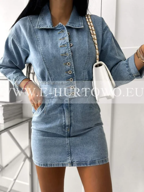 Sukienka damska jeans SDG3042