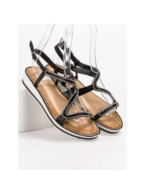 Sandały damskie ZY178 BLACK (36-41)