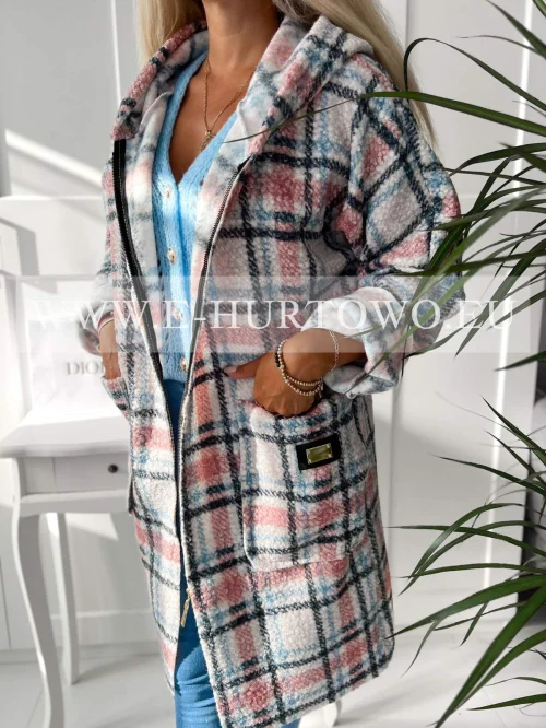 Narzutka płaszcz damski SB207699