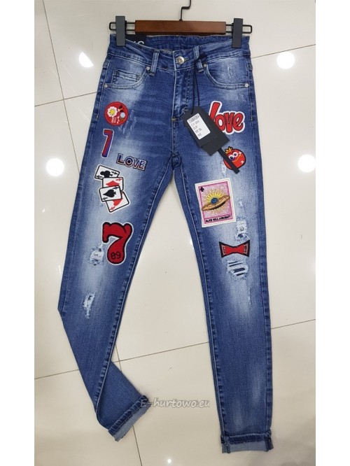 Spodnie Damskie jeans DGB09