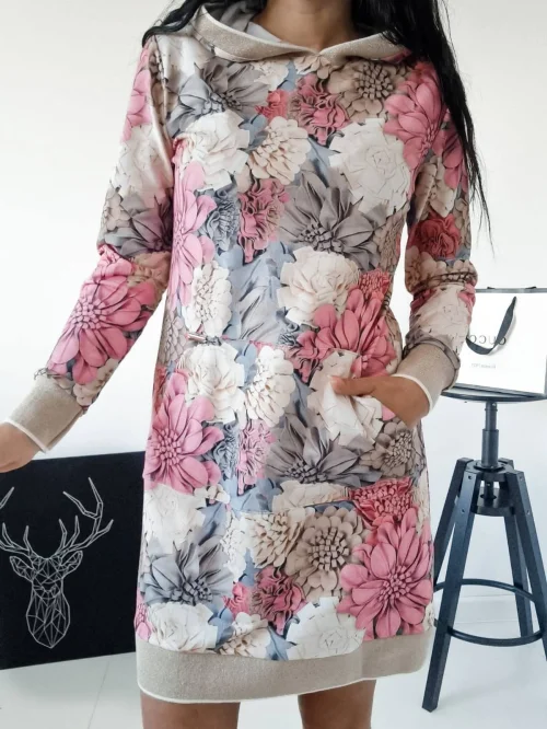 Bluza sukienka damska LDZ85200