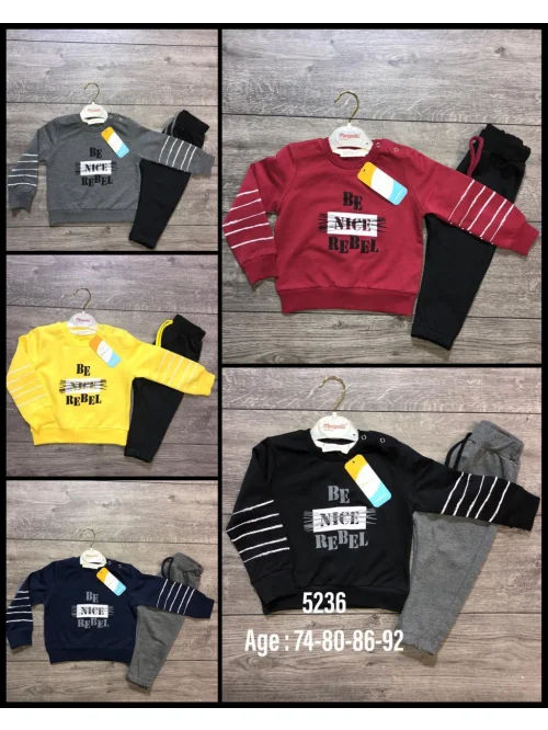 Komplet chłopięcy 5236 (74-92)