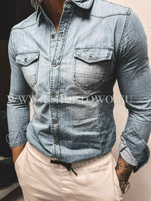 Koszula męska FZ0084 (S-2XL)