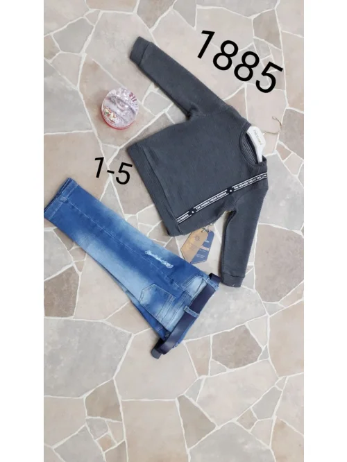 Komplet chłopięcy 1885