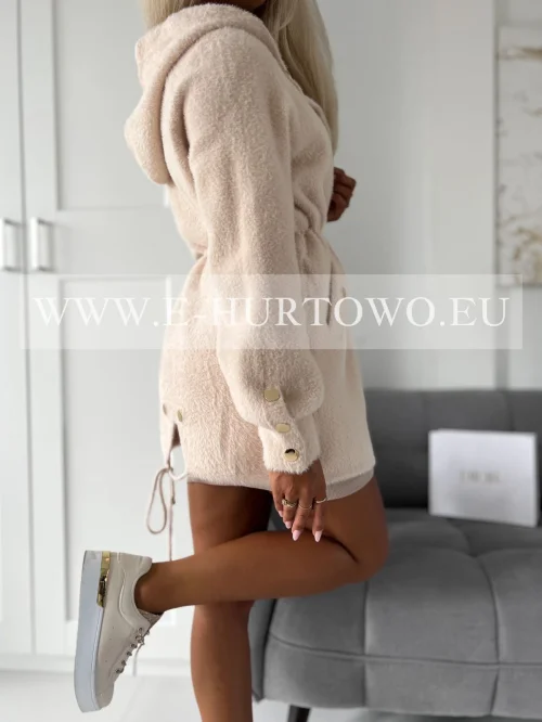 Płaszcz damski typu Alpaka FD25