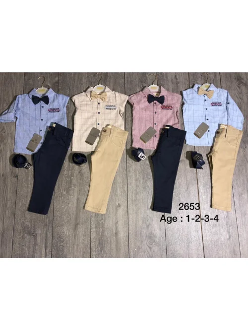Komplet chłopięcy 2653 (1-4) 1