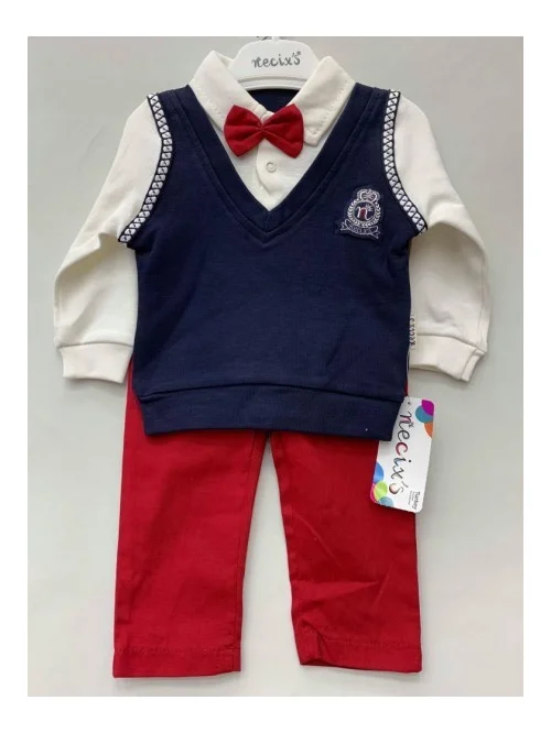 Komplet chłopięcy NE2814 (6M-12M) 1