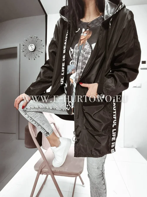 Narzutka kurtka damska IKM554