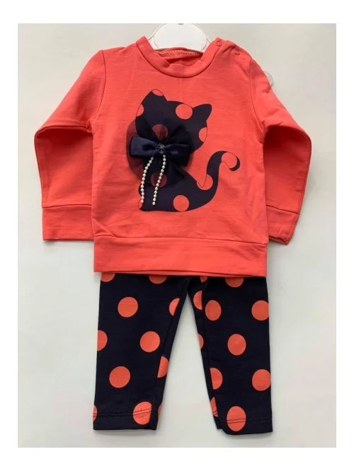 Komplet dziewczęcy BW 1954 (6M-18M) 2