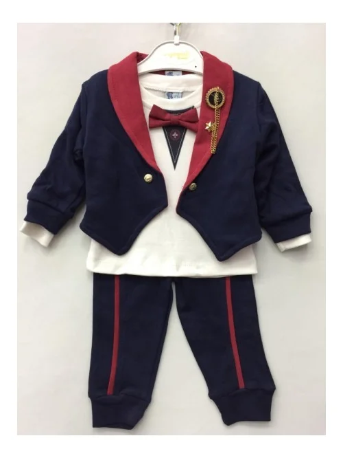 Komplet chłopięcy AGU 90113 (74-86)