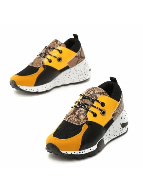 Obuwie damskie 8475 YELLOW