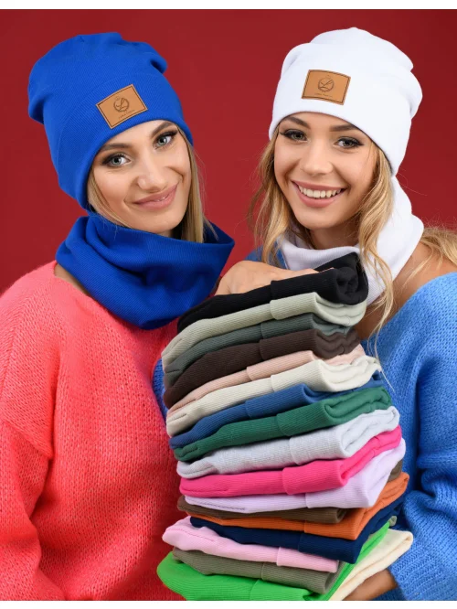 Komplet czapka komin LMA001