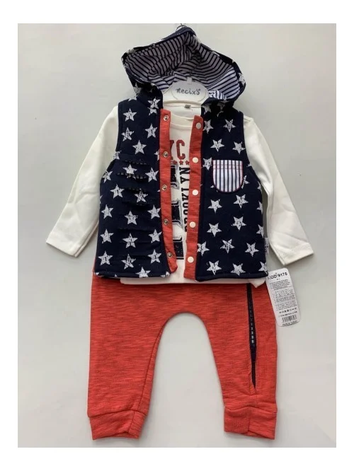 Komplet chłopięcy NE 9175 (9M-18M) 2