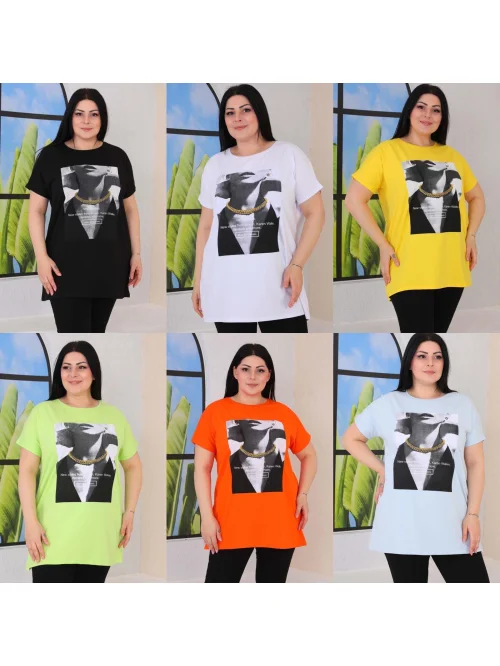 Bluzka plus size SRJ5967