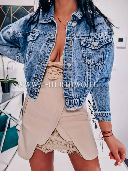 Kurtka damska jeans GG777 (xs-M)
