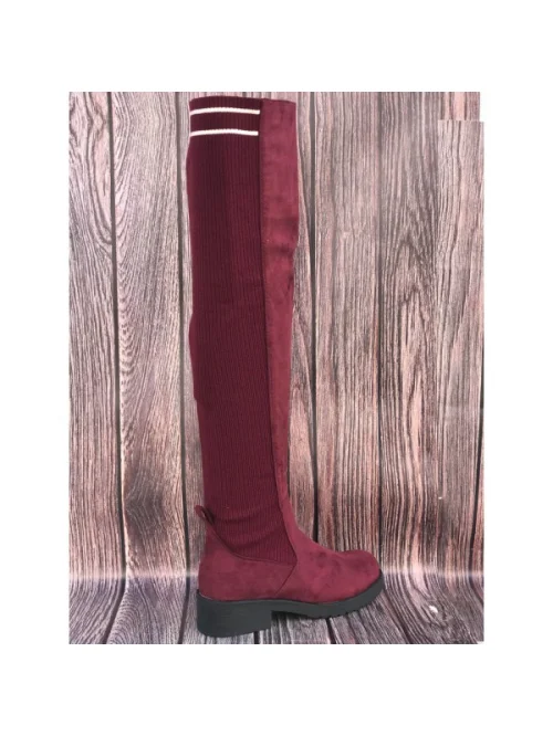 Obuwie damskie E5136 WINE