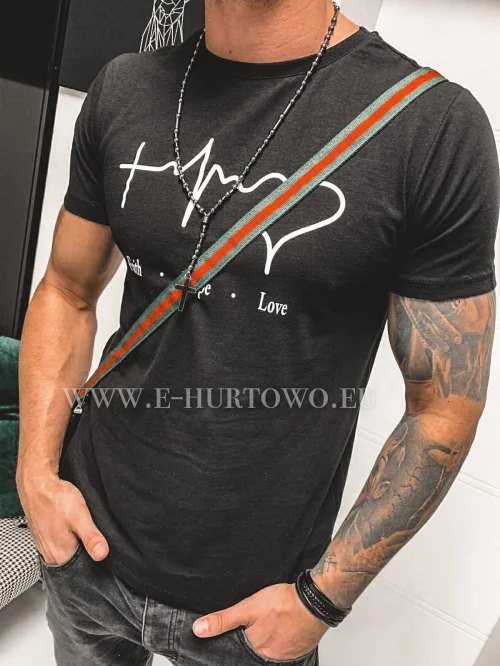 Bluzka t-shirt męski ZZ016 (M-2XL)