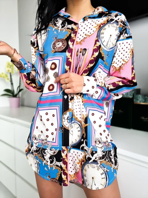 Sukienka koszula damskie SG395477