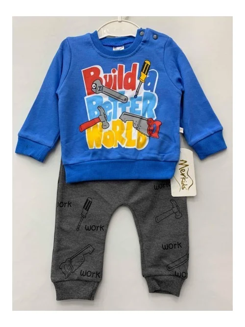 Komplet chłopięcy ME107 (9M-18M) 5