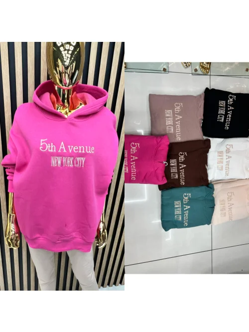 Bluza damska MOT6989 ocieplane