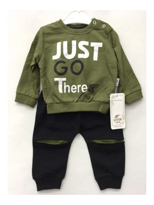 Komplet chłopięcy CT09053 (6M-18M) 2