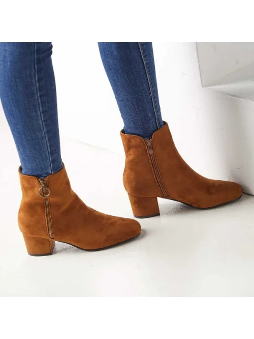 Obuwie damskie 4295 CAMEL