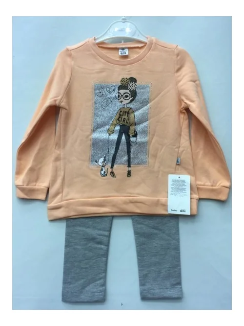 Komplet dziewczęcy BB3007 (3L-7L) 2