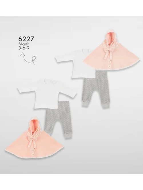 Komplet niemowlęcy 6227 (3-9M)