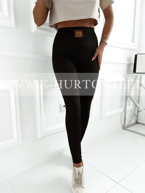 Leginsy damskie gładkie HHM5501