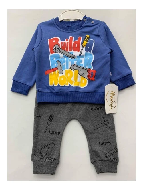 Komplet chłopięcy ME107 (9M-18M) 3