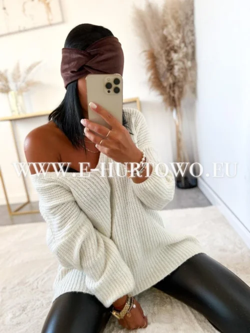 Opaska damska welurowa SA16700