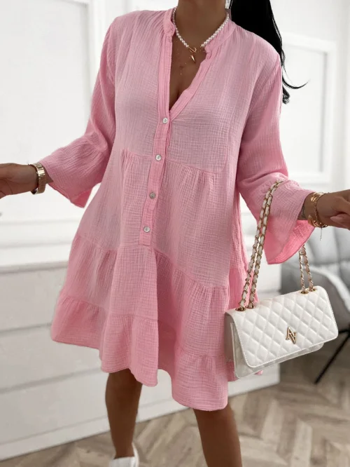 Sukienka damska muślinowa A2203