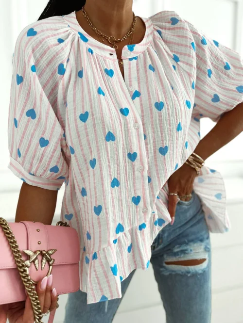 Bluzka koszula damska A220366