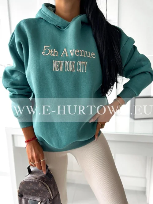 Bluza damska MOT6989 ocieplane